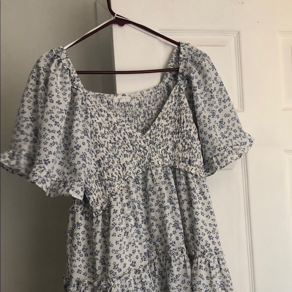 Floral Smocked Dress